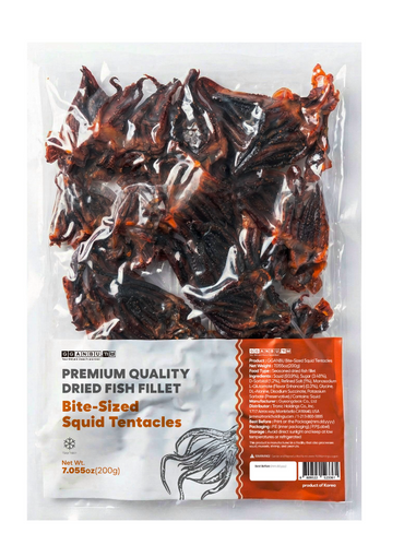 优质一口鱿鱼须干(200g)
