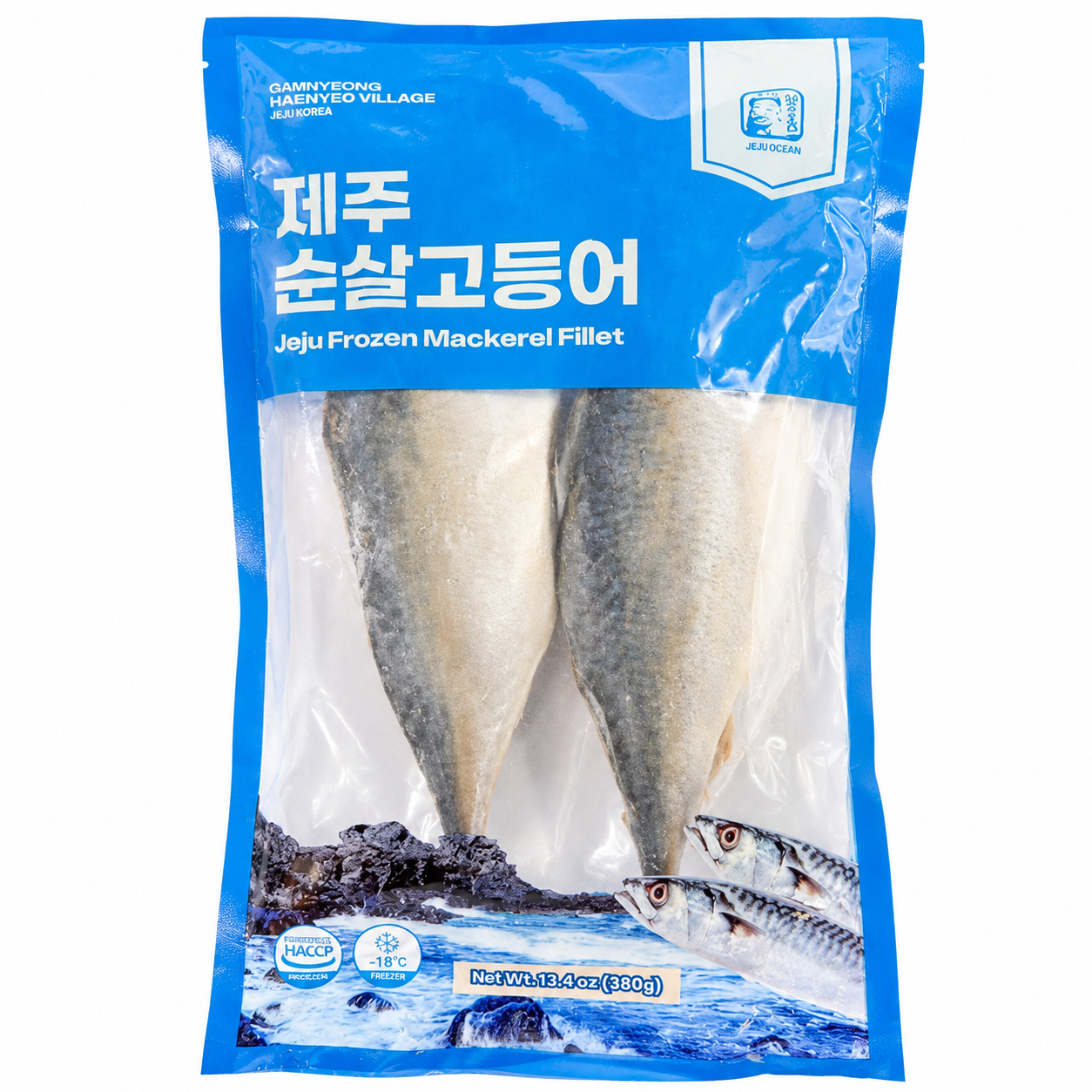 【Jejudoda】济州高级无骨鲭鱼片 380g