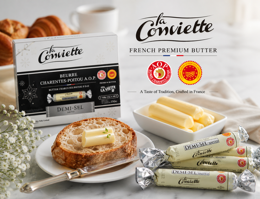 🧈 La Conviette Butter: The Famous French Butter for Brunch Lovers