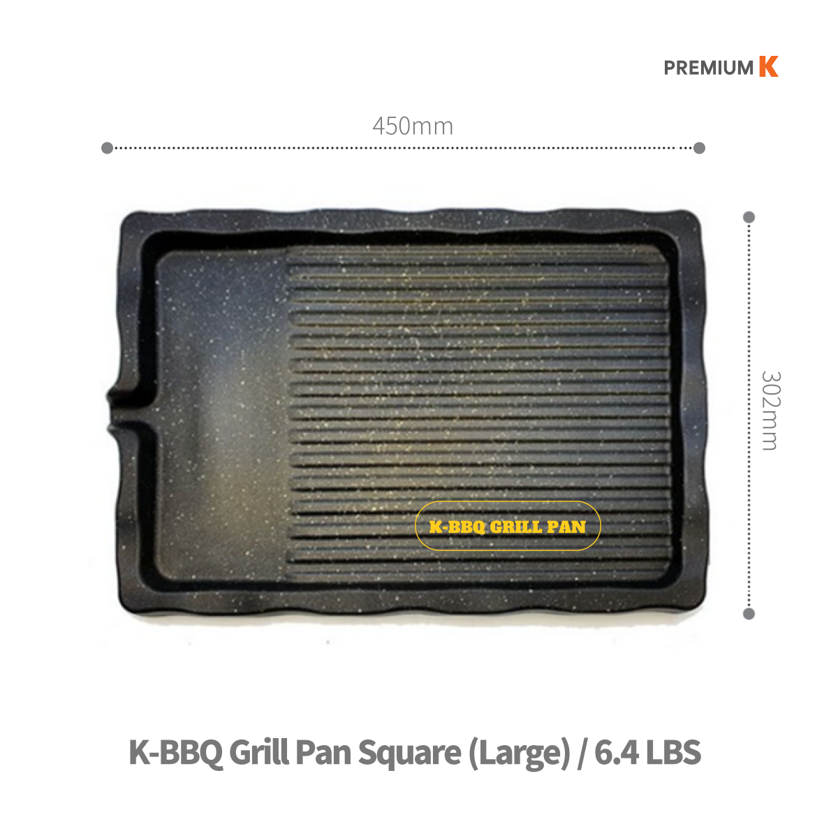 <free shipping>K-BBQ 烤盘（方形，大号）</free>