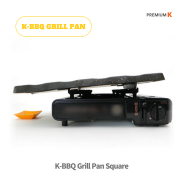 <단독 무료배송> K-BBQ 그릴 팬 (직사각형, 대형 사이즈)