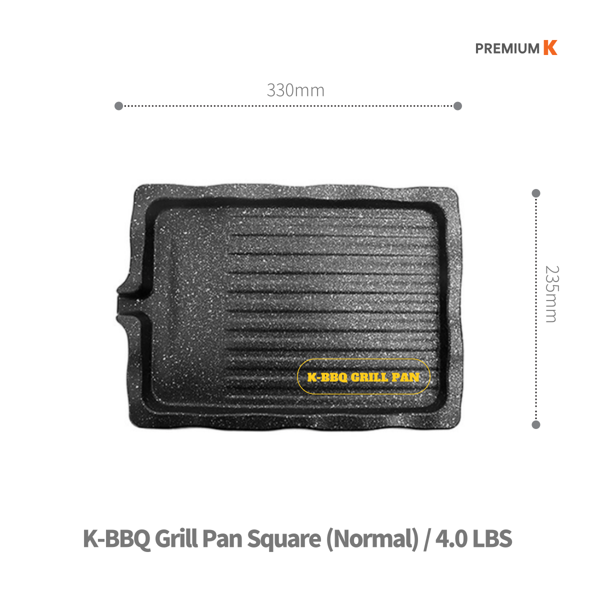 <free shipping>K-BBQ 烤盘（方形，标准尺寸）</free>