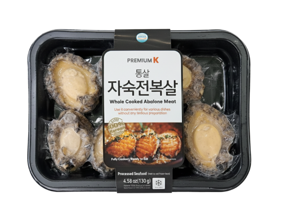 [Premium K] 프리미엄 자숙 전복살 통살 (6-7미, 130g)