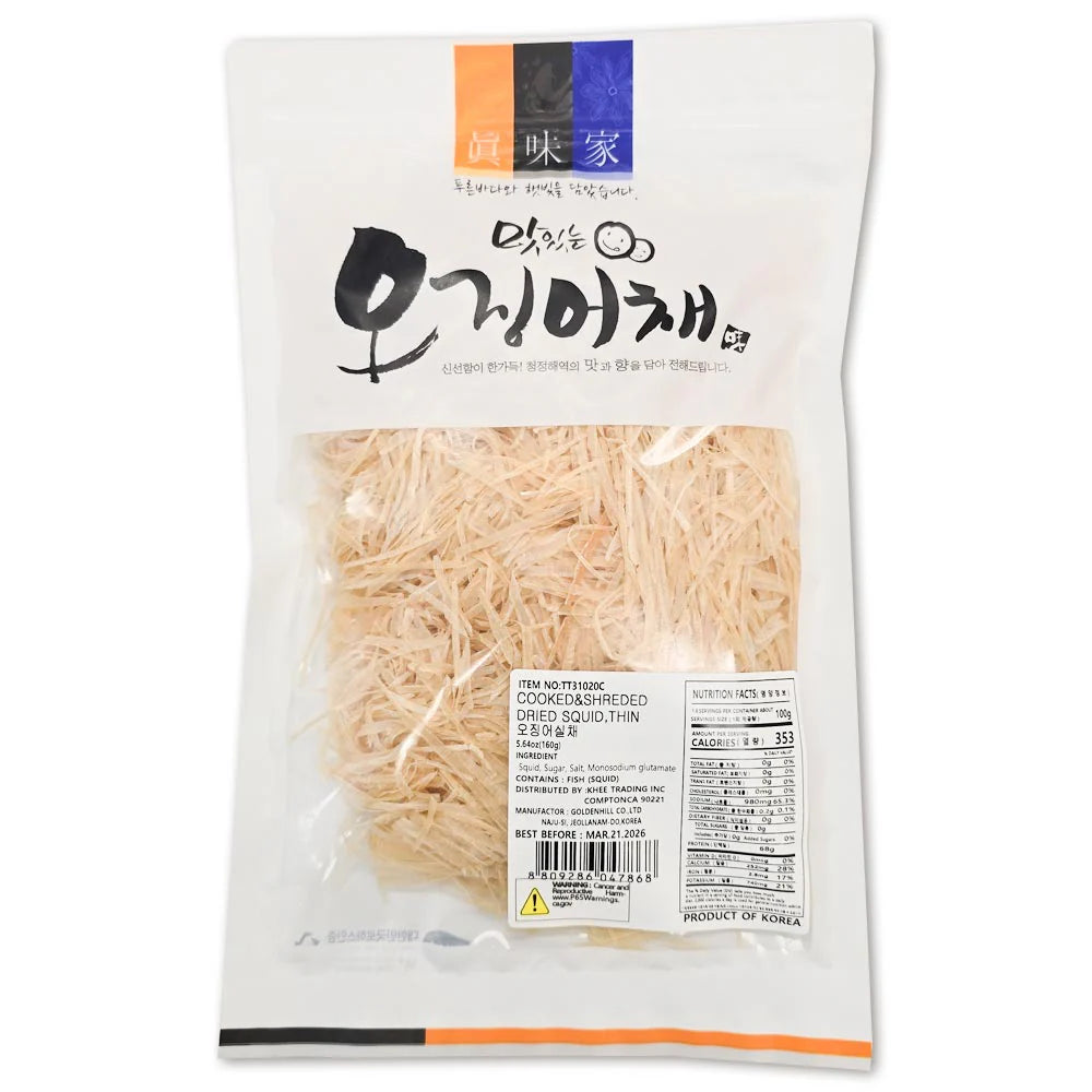 [골든힐] 오징어실채 (160g)