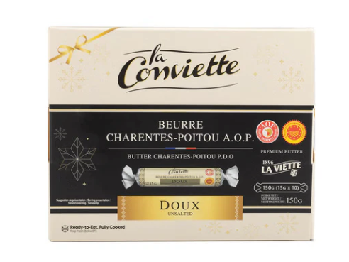 La Conviette Unsalted Butter (DOUX) - 15g x 10p