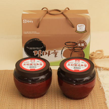 [Jangmaeul] Korean Traditional Glutinous Red Pepper Paste (Gochujang) 900g