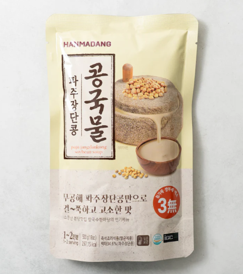 [한마당] 파주장단 콩국물 (500g)