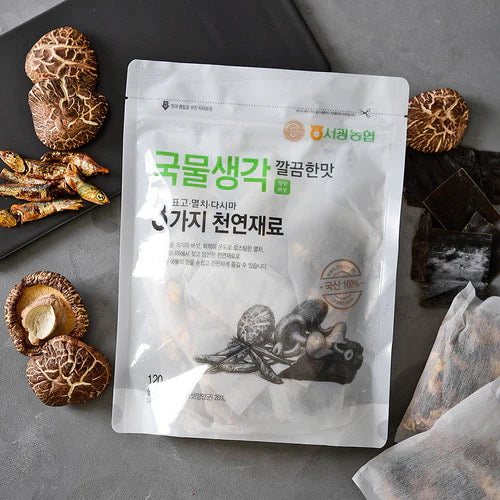 Gukmul Saenggak Clean Taste Soup Stock Pack (20g x 6 Sachets)