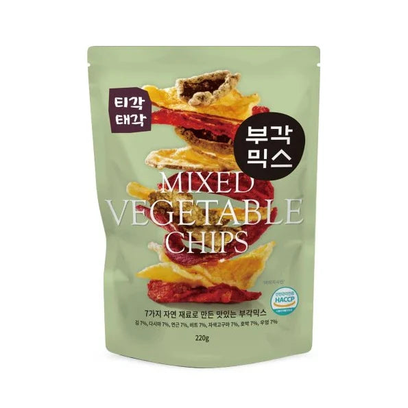 [티각태각] 속초 티각태각 야채믹스부각 (220g)