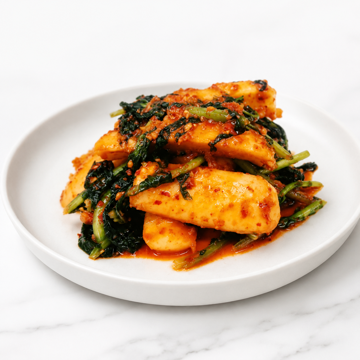 [Taebaek Highland ]Ponytail Radish Kimchi (Chonggak Kimchi) – 5kg