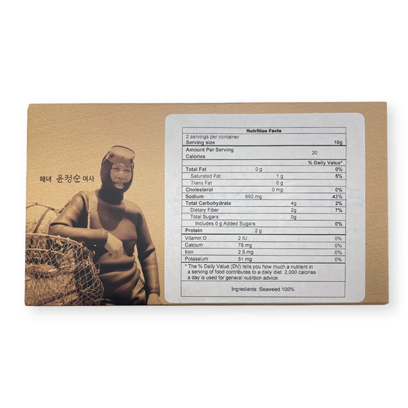 Yoon Jung Soon 돌미역 (Dolmiyeok) 海带 – 20克 (2人份)