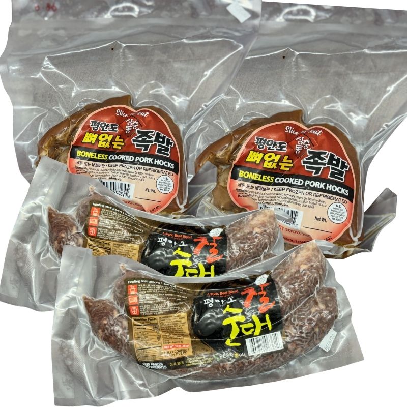 평안도 한상차림 셋트 ( 족발 + 순대 ) 🍖