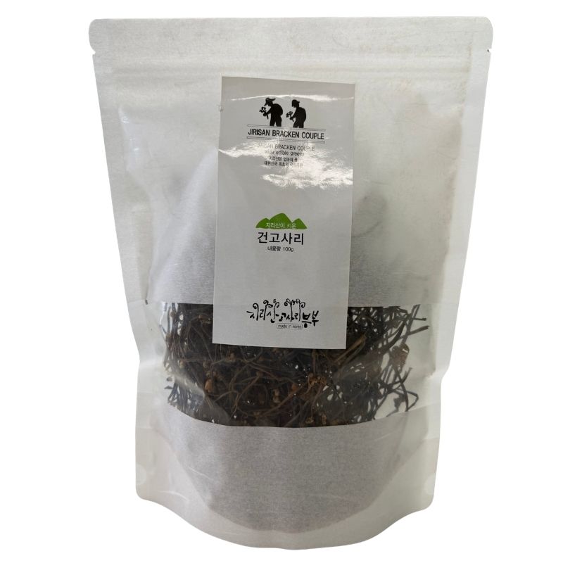 智异山干蕨菜 100克