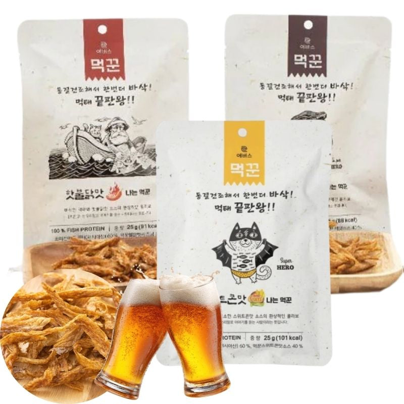 甜鳕鱼干零食 3 件套 🍺