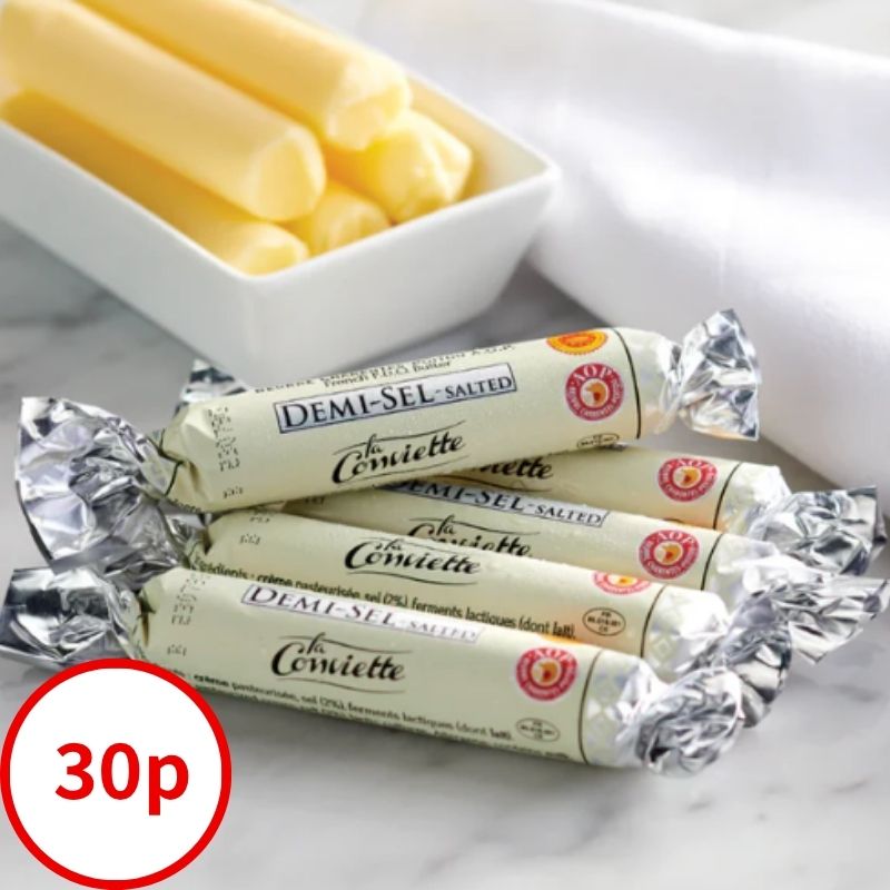 La Conviette Salted Butter ( Demi-Sel ) -15g x 10p