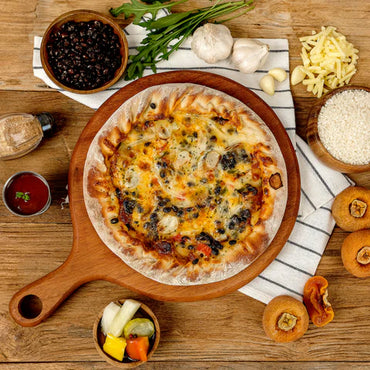 [표재호장연구소] 지리산 발효검은콩 자연치즈 쌀피자 (675g, 225g x 3P) 