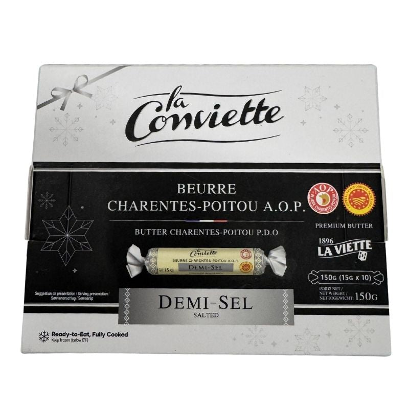 La Conviette Salted Butter ( Demi-Sel ) -15g x 10p