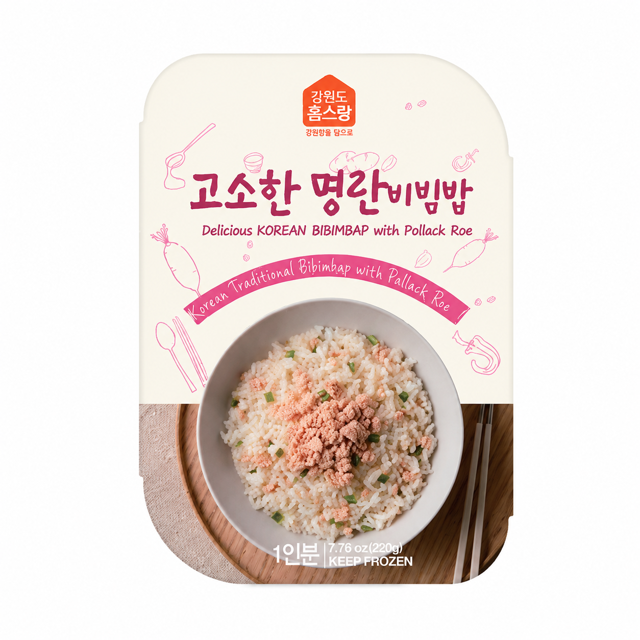 [Homesrang] Rich & Savory Pollock Roe Bibimbap